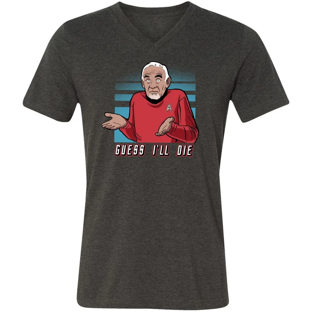 Unisex V-Neck T-Shirt - R2EXTKL5 - Dark Grey Heather - 8