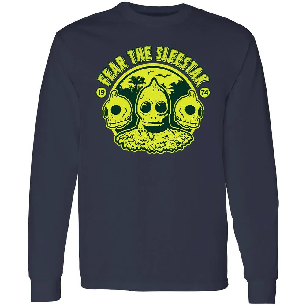 Long Sleeve T-Shirt - DMJRGT94 - Navy - 2
