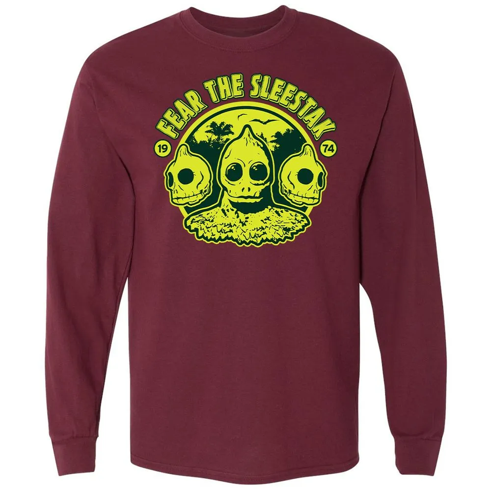 Long Sleeve T-Shirt - DMJRGT94 - Maroon - 11