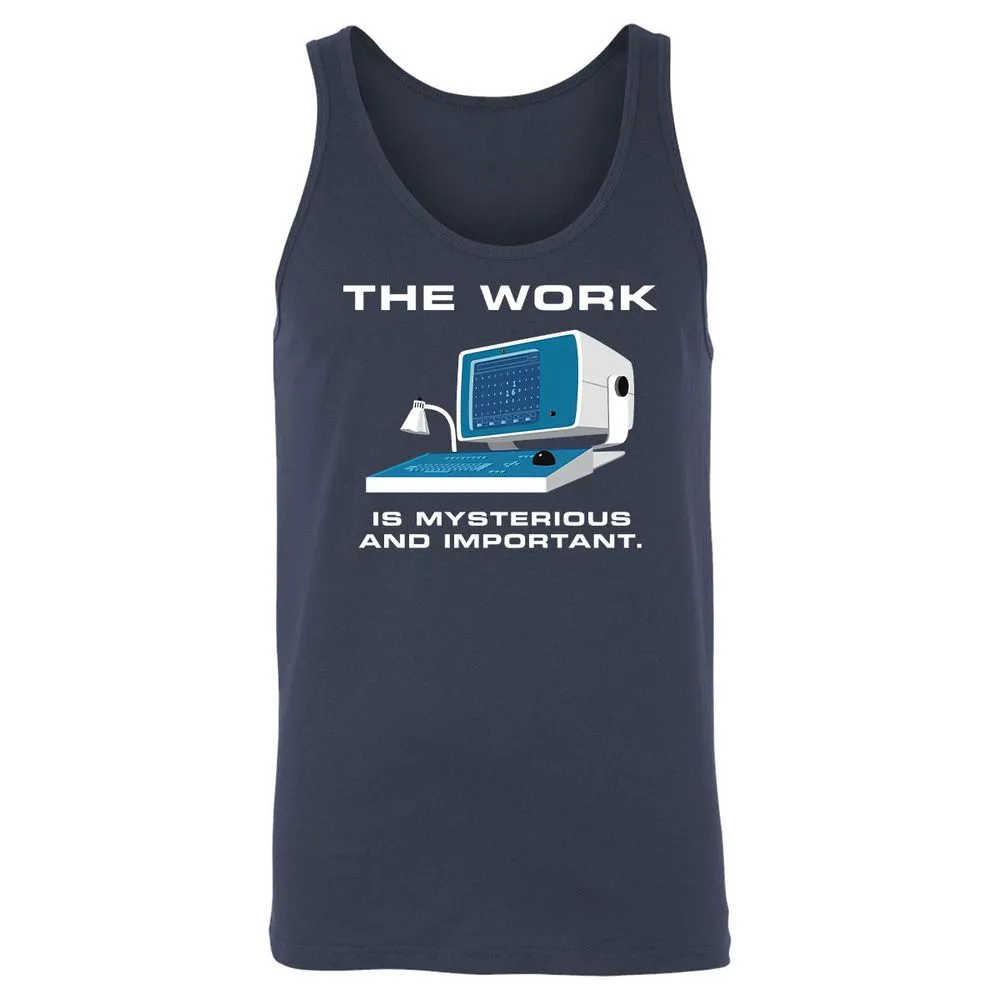 Unisex Jersey Tank - PLSSR7KB - Navy - 2