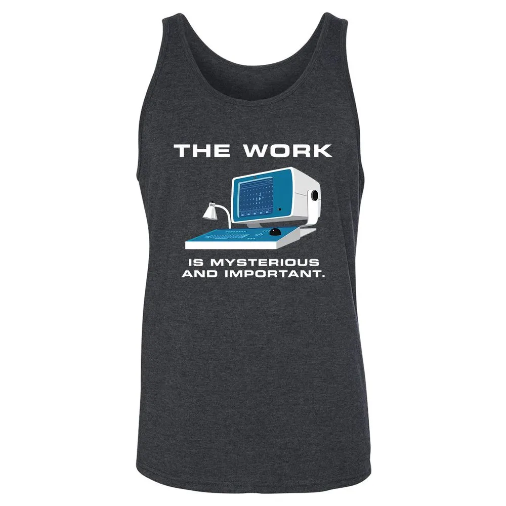 Unisex Jersey Tank - PLSSR7KB - Dark Grey Heather - 6