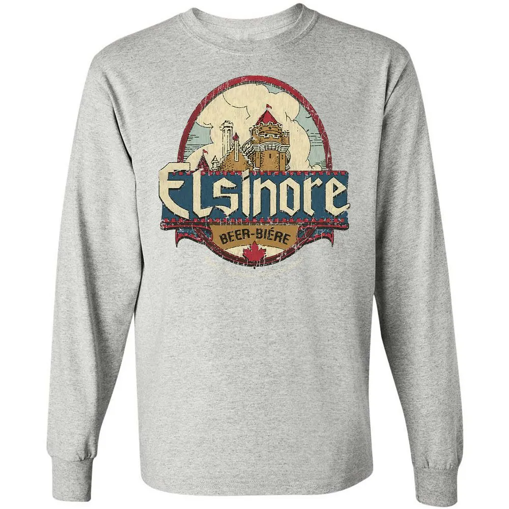 Long Sleeve T-Shirt - 9QZR7L5K - Ash - 7