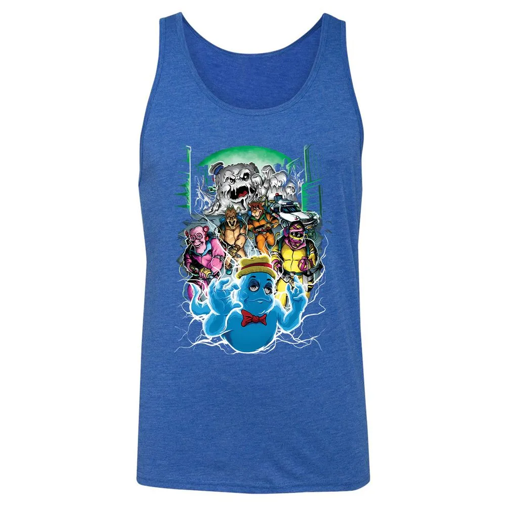 Unisex Jersey Tank - NPBYHGNT - True Royal Triblend - 12