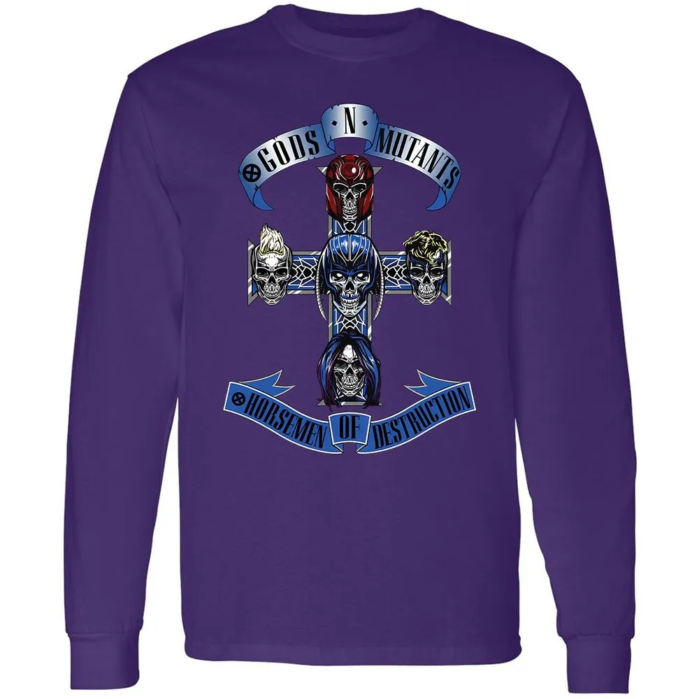Long Sleeve T-Shirt - W8AGC5TT - Purple - 13