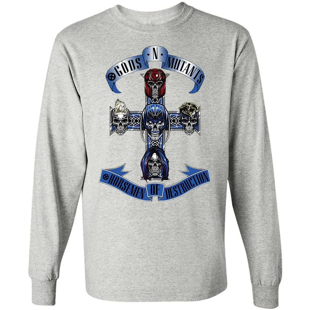 Long Sleeve T-Shirt - W8AGC5TT - Ash - 7