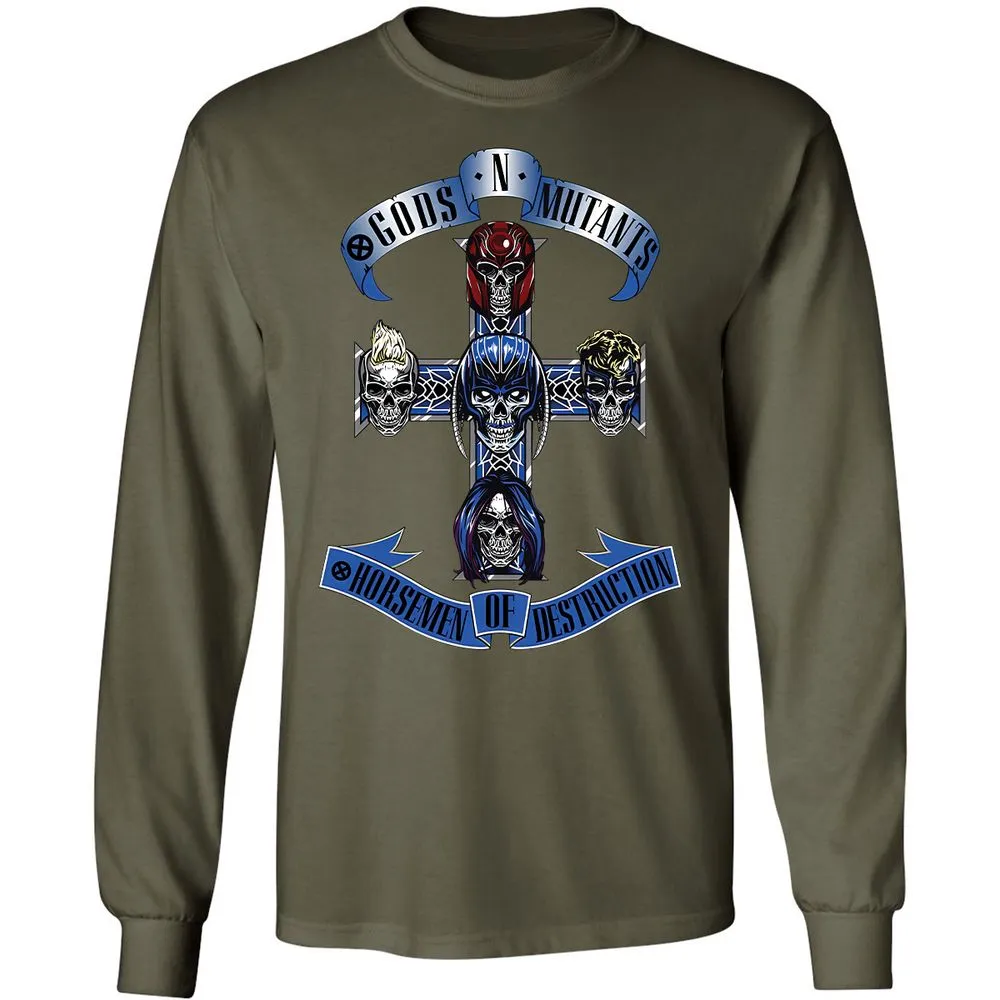 Long Sleeve T-Shirt - W8AGC5TT - Military Green - 16