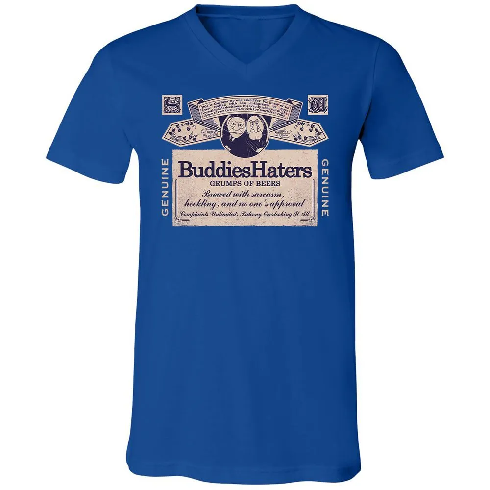 Unisex V-Neck T-Shirt - T6VUDP3H - True Royal - 4