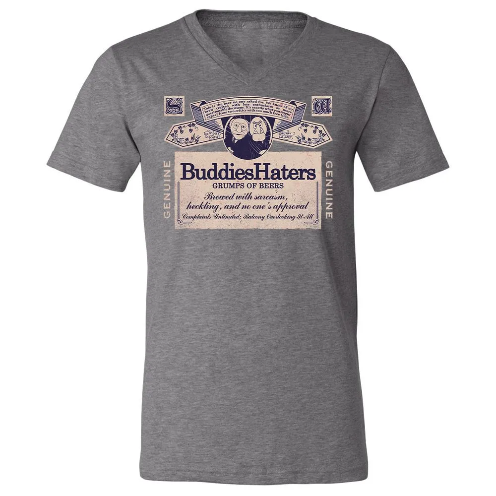 Unisex V-Neck T-Shirt - T6VUDP3H - Deep Heather - 13