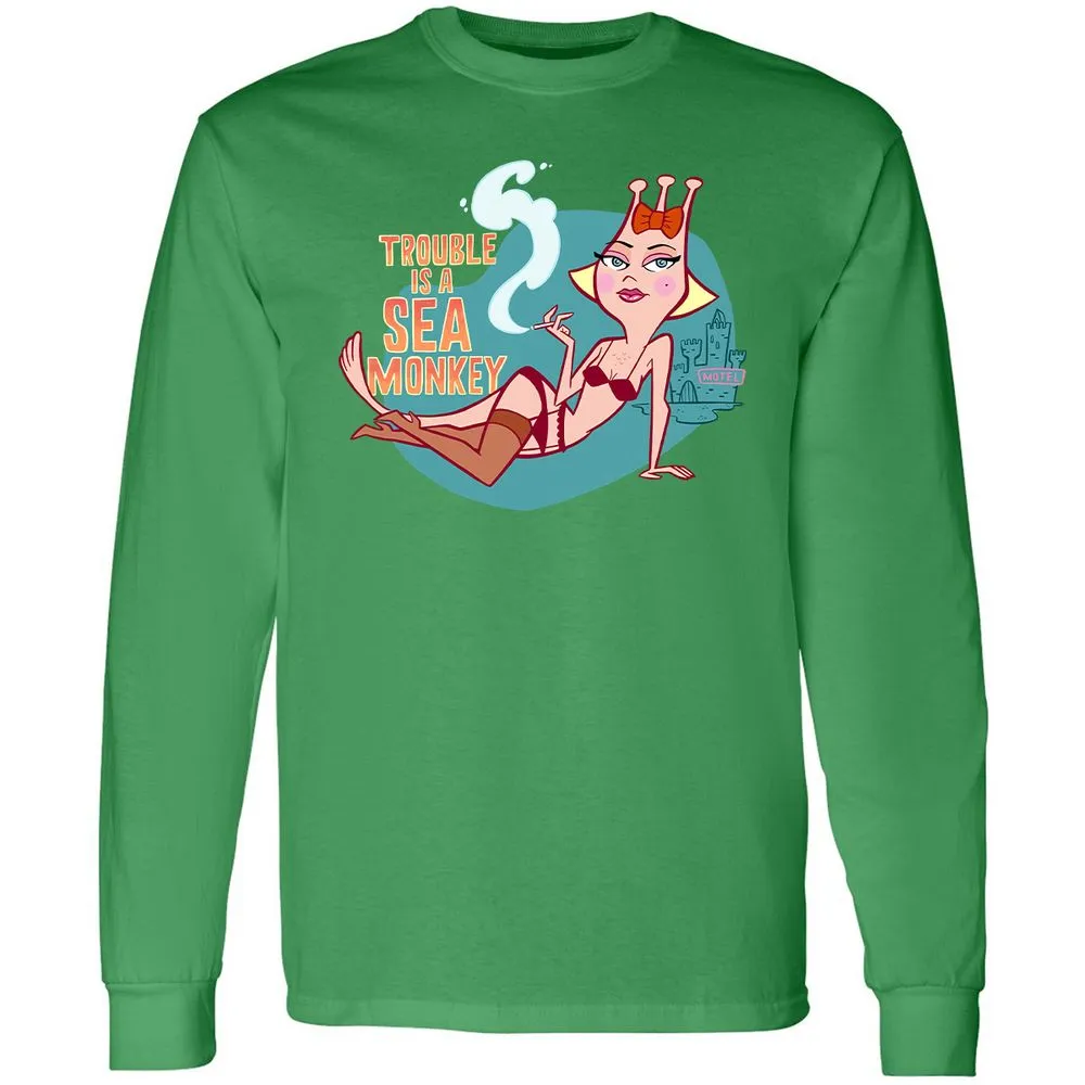 Long Sleeve T-Shirt - FBPC91QM - Irish Green - 10