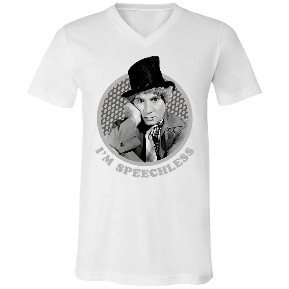 Unisex V-Neck T-Shirt - UAQAQ6A5 - White - 5