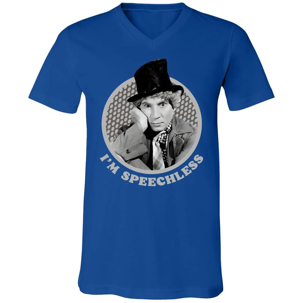 Unisex V-Neck T-Shirt - UAQAQ6A5 - True Royal - 4
