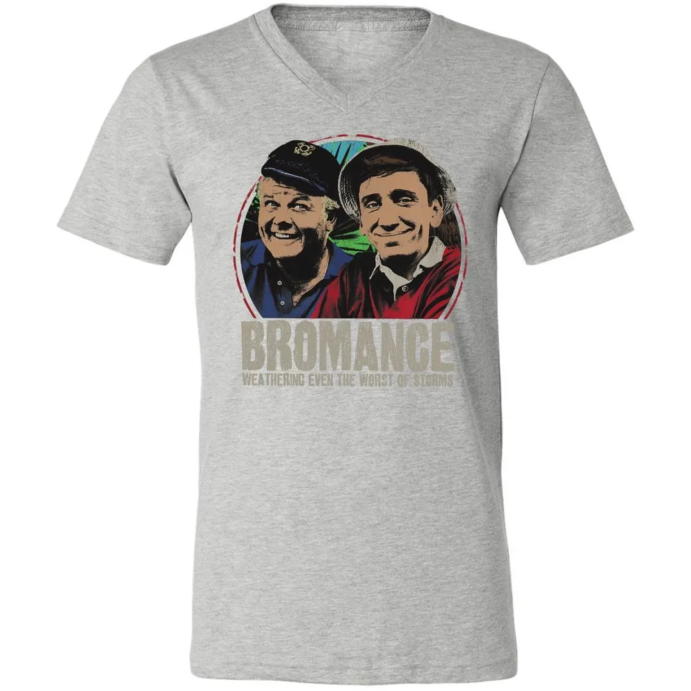 Unisex V-Neck T-Shirt - SJT34R4F - Athletic Heather - 7