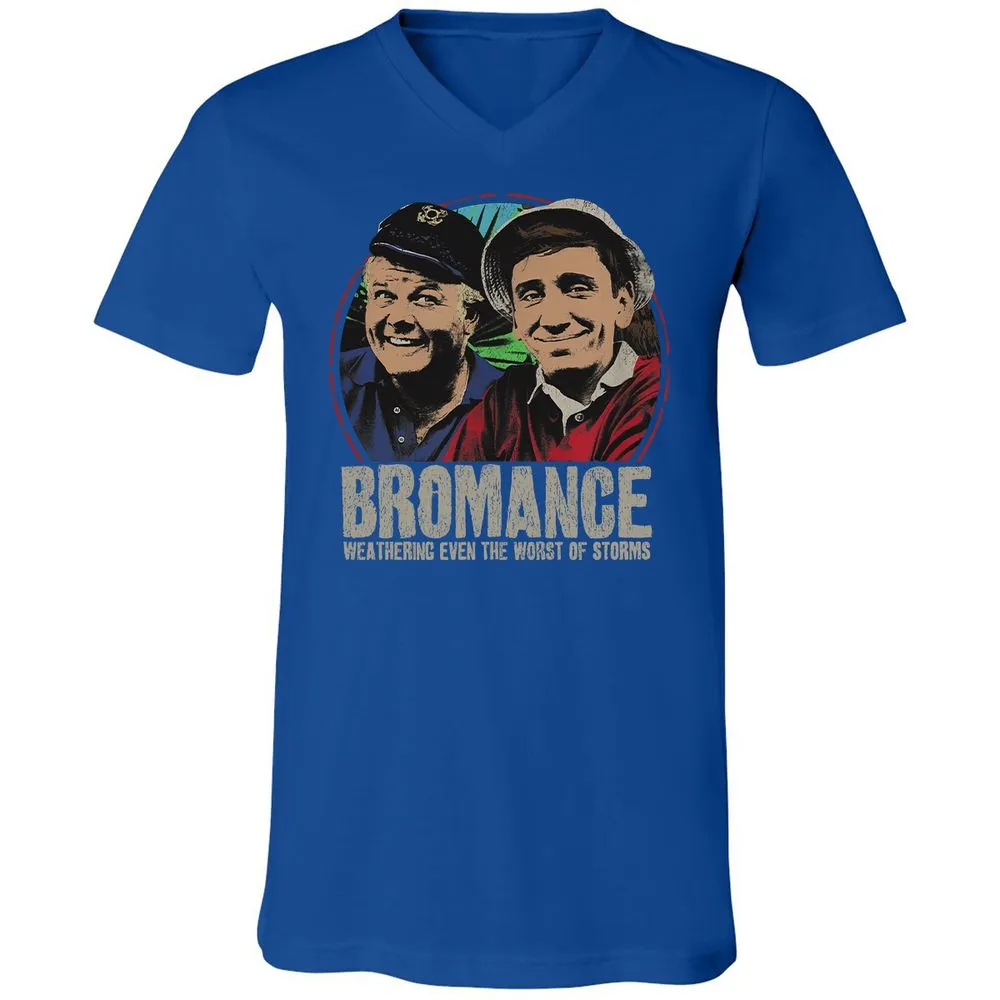 Unisex V-Neck T-Shirt - SJT34R4F - True Royal - 4