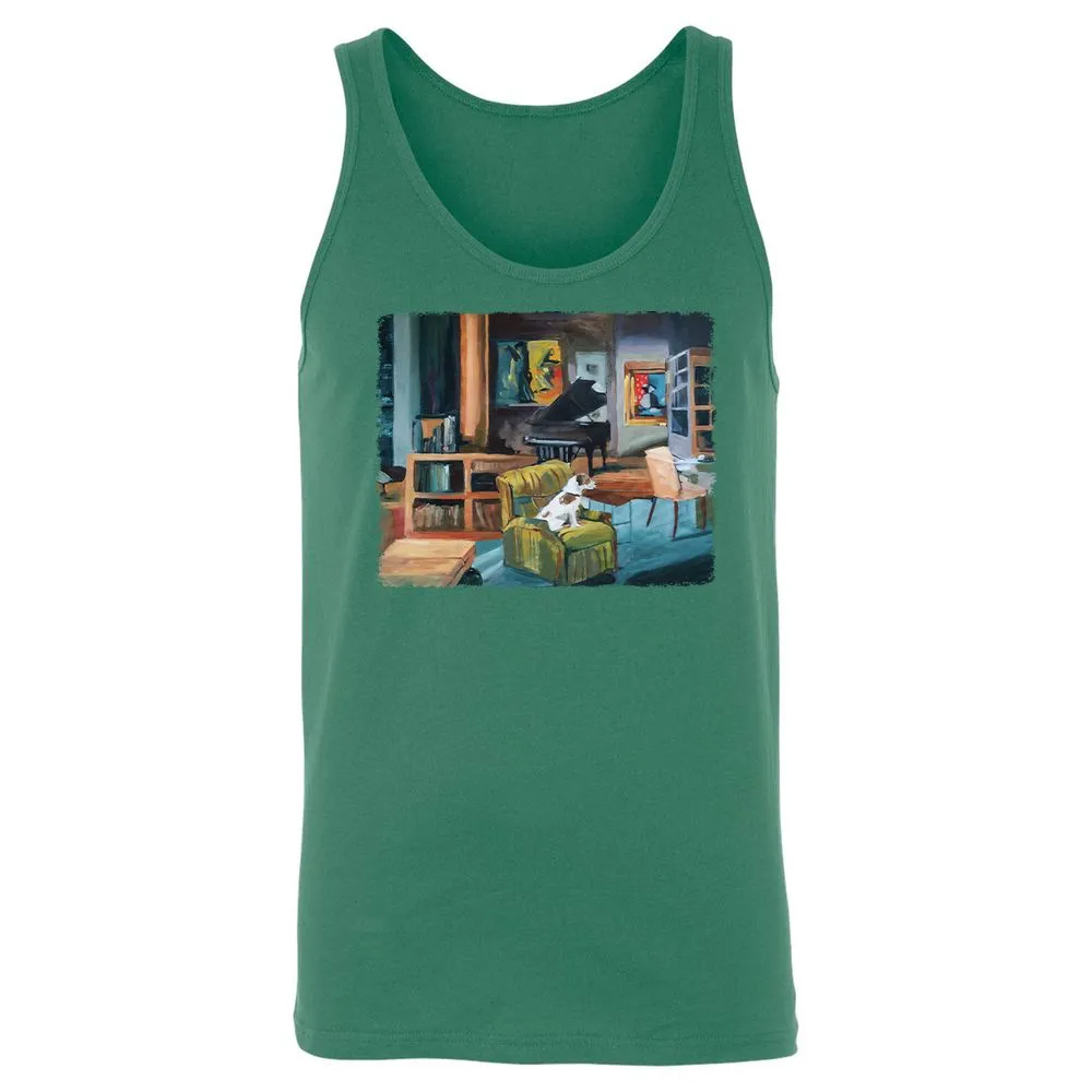 Unisex Jersey Tank - Z4JZ9E54 - Kelly - 9