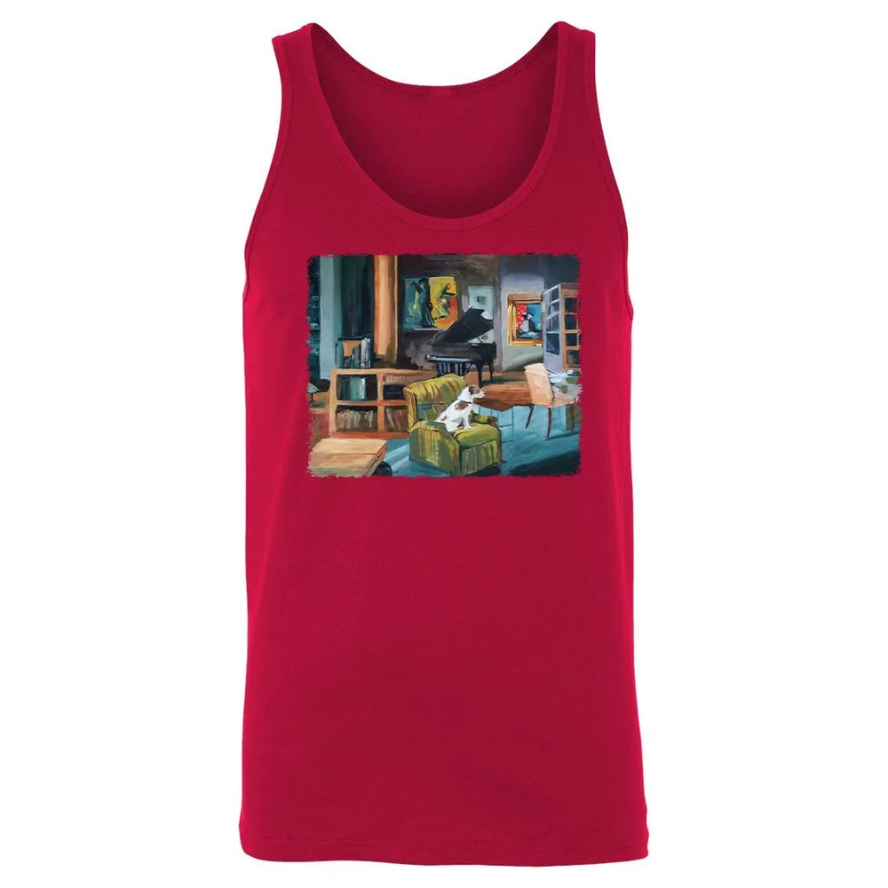 Unisex Jersey Tank - Z4JZ9E54 - Red - 11