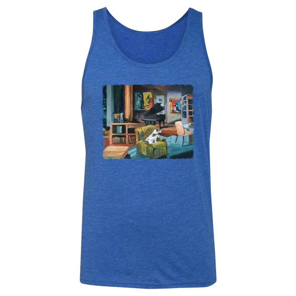 Unisex Jersey Tank - Z4JZ9E54 - True Royal Triblend - 12