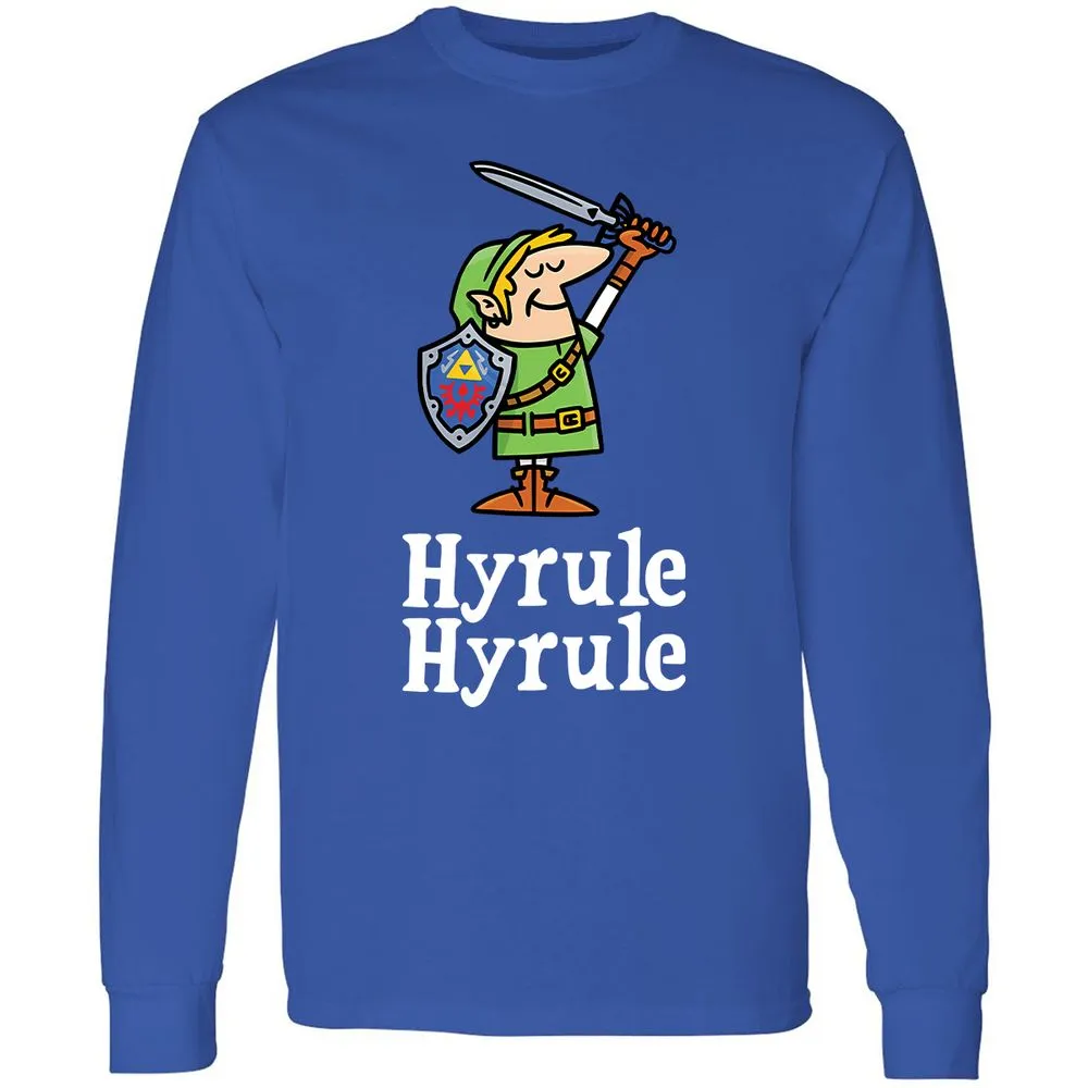 Long Sleeve T-Shirt - WWSKGG2Y - Royal - 8