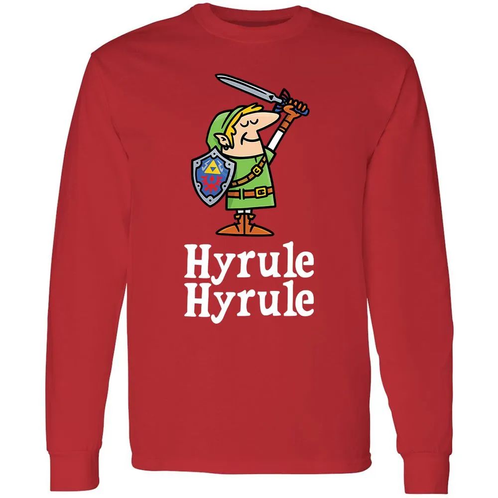 Long Sleeve T-Shirt - WWSKGG2Y - Red - 14