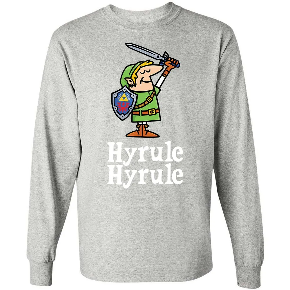 Long Sleeve T-Shirt - WWSKGG2Y - Ash - 7