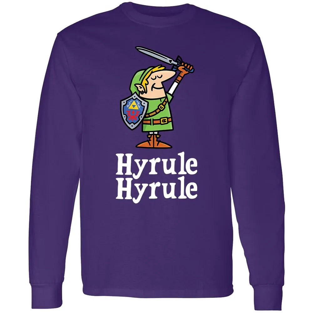 Long Sleeve T-Shirt - WWSKGG2Y - Purple - 13