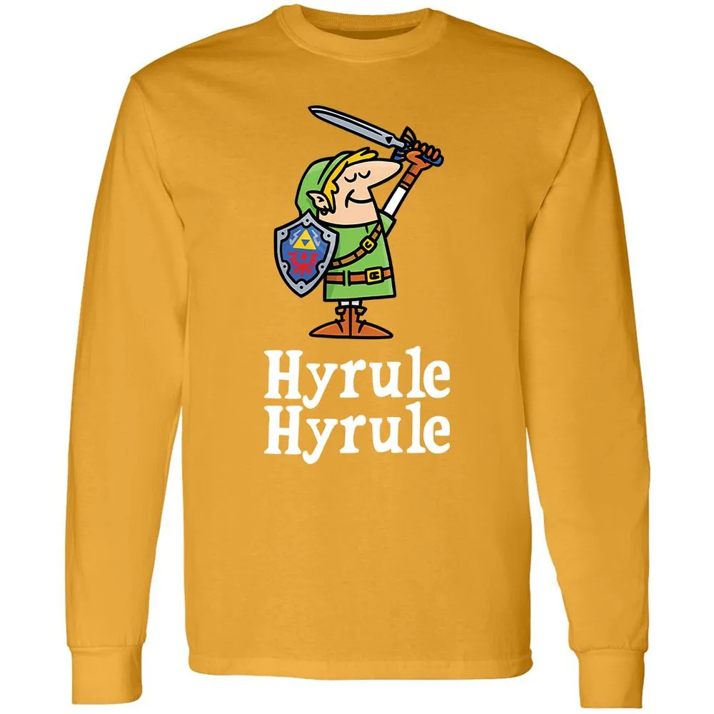 Long Sleeve T-Shirt - WWSKGG2Y - Gold - 9