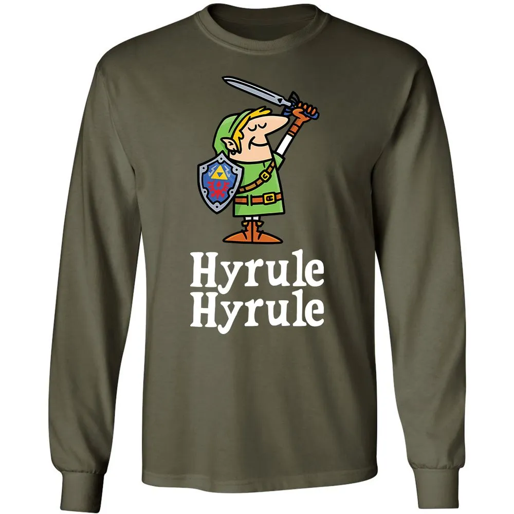 Long Sleeve T-Shirt - WWSKGG2Y - Military Green - 16