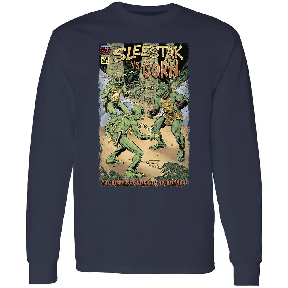 Long Sleeve T-Shirt - HZY28ETT - Navy - 2