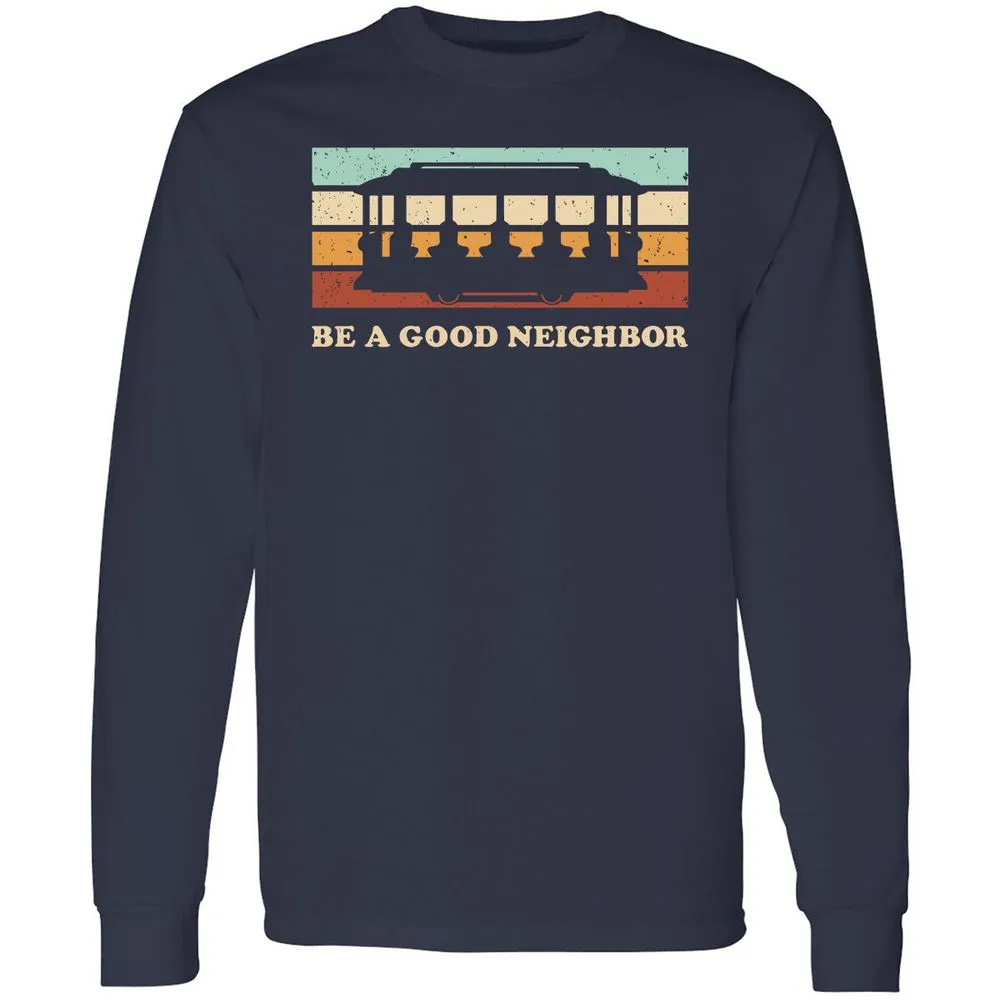 Long Sleeve T-Shirt - 7TWM6V98 - Navy - 2