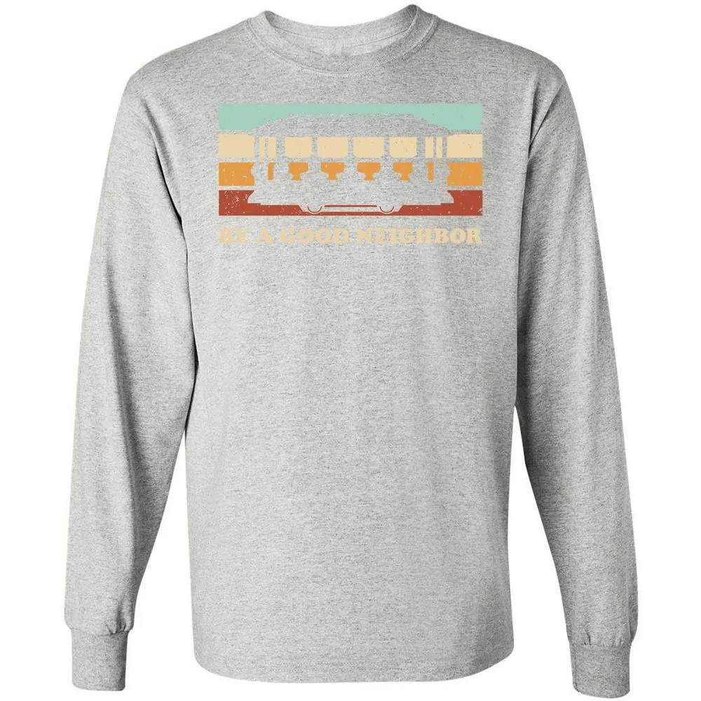 Long Sleeve T-Shirt - 7TWM6V98 - Ash - 7