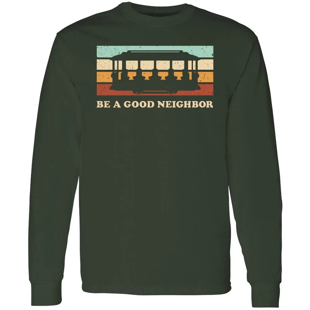 Long Sleeve T-Shirt - 7TWM6V98 - Forest Green - 4