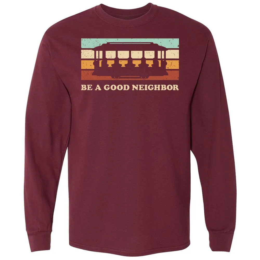 Long Sleeve T-Shirt - 7TWM6V98 - Maroon - 11