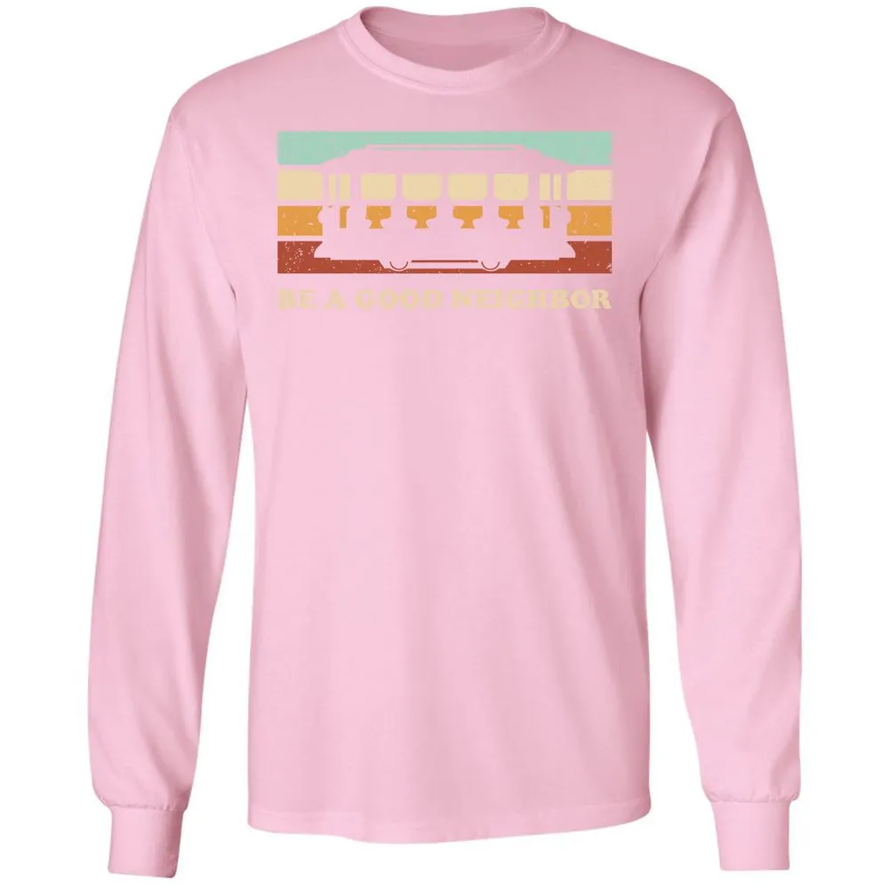 Long Sleeve T-Shirt - 7TWM6V98 - Light Pink - 3
