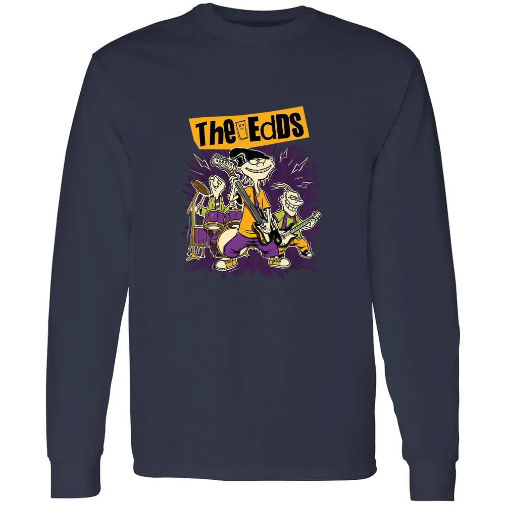 Long Sleeve T-Shirt - D84833YX - Navy - 2