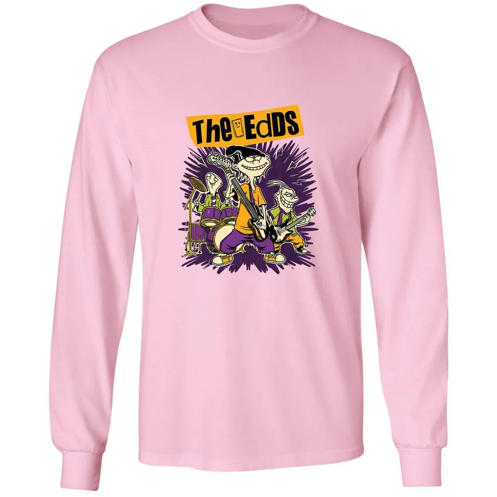 Long Sleeve T-Shirt - D84833YX - Light Pink - 3