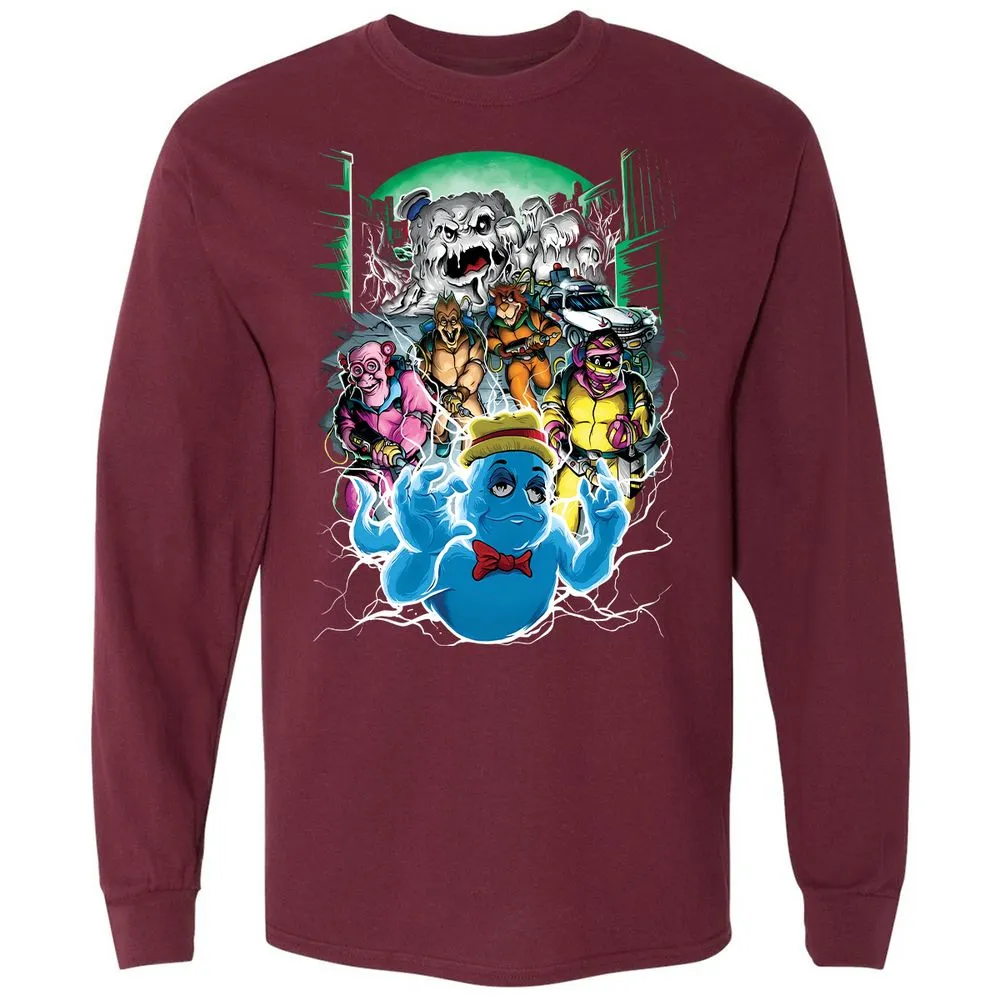 Long Sleeve T-Shirt - WUJU2WBG - Maroon - 11