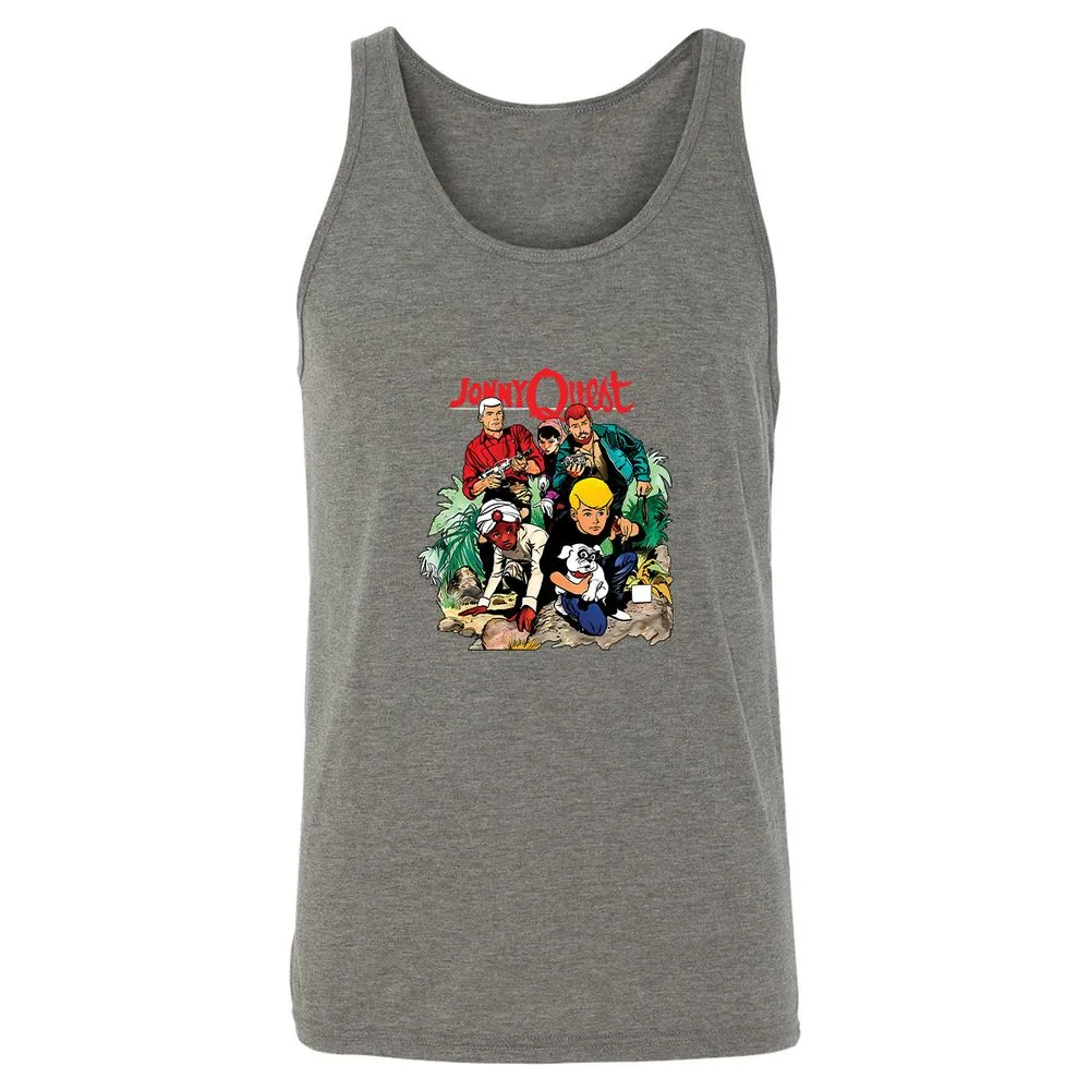 Unisex Jersey Tank - P6N41LRZ - Grey Triblend - 8