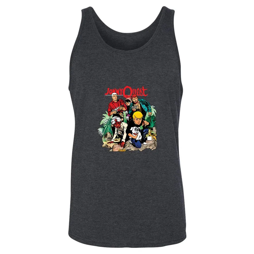 Unisex Jersey Tank - P6N41LRZ - Dark Grey Heather - 6