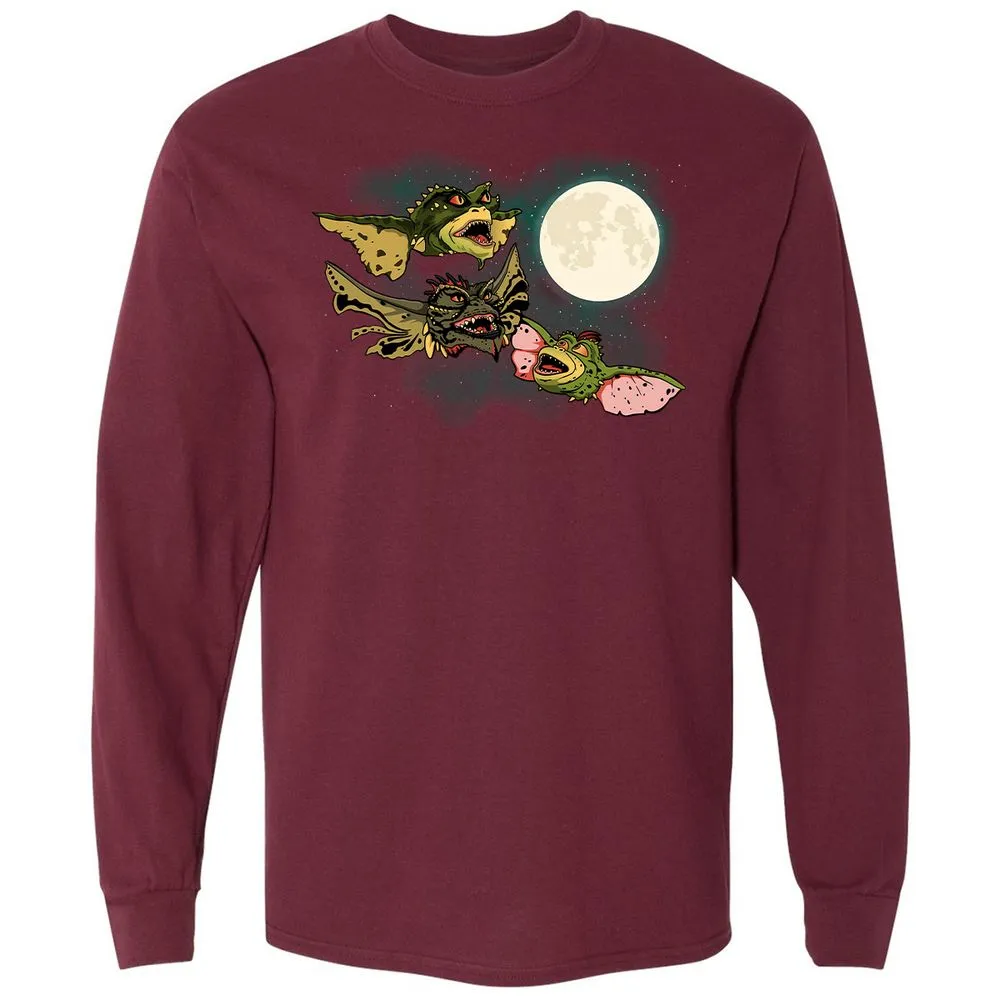 Long Sleeve T-Shirt - 3CDVTM34 - Maroon - 11