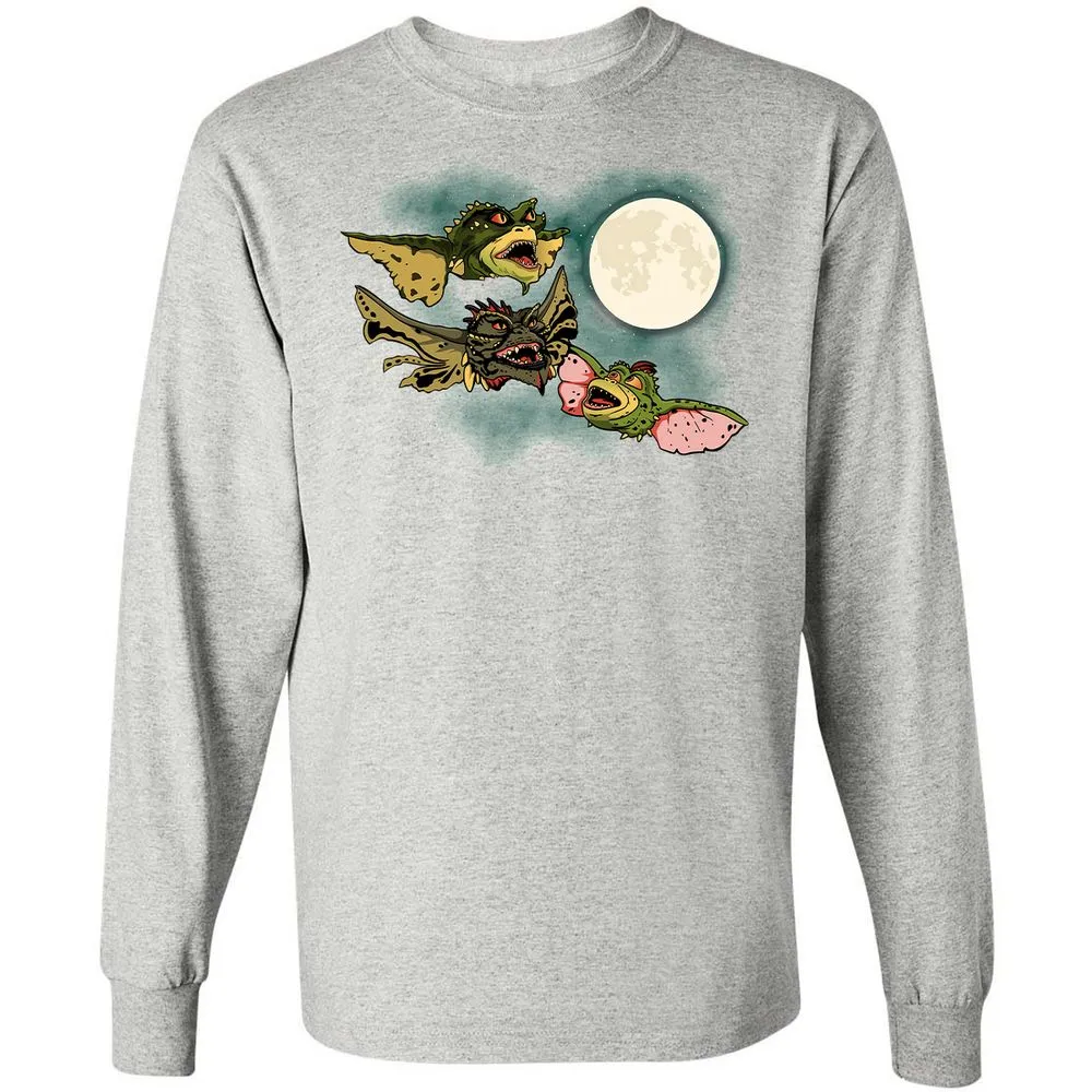 Long Sleeve T-Shirt - 3CDVTM34 - Ash - 7