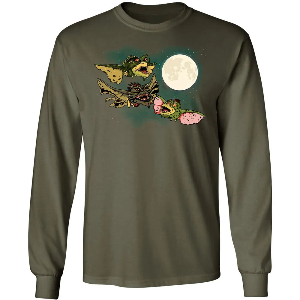 Long Sleeve T-Shirt - 3CDVTM34 - Military Green - 16