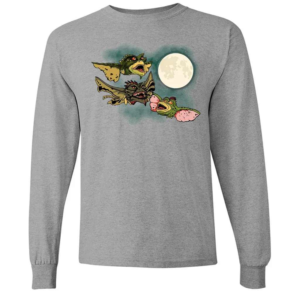 Long Sleeve T-Shirt - 3CDVTM34 - Graphite Heather - 6