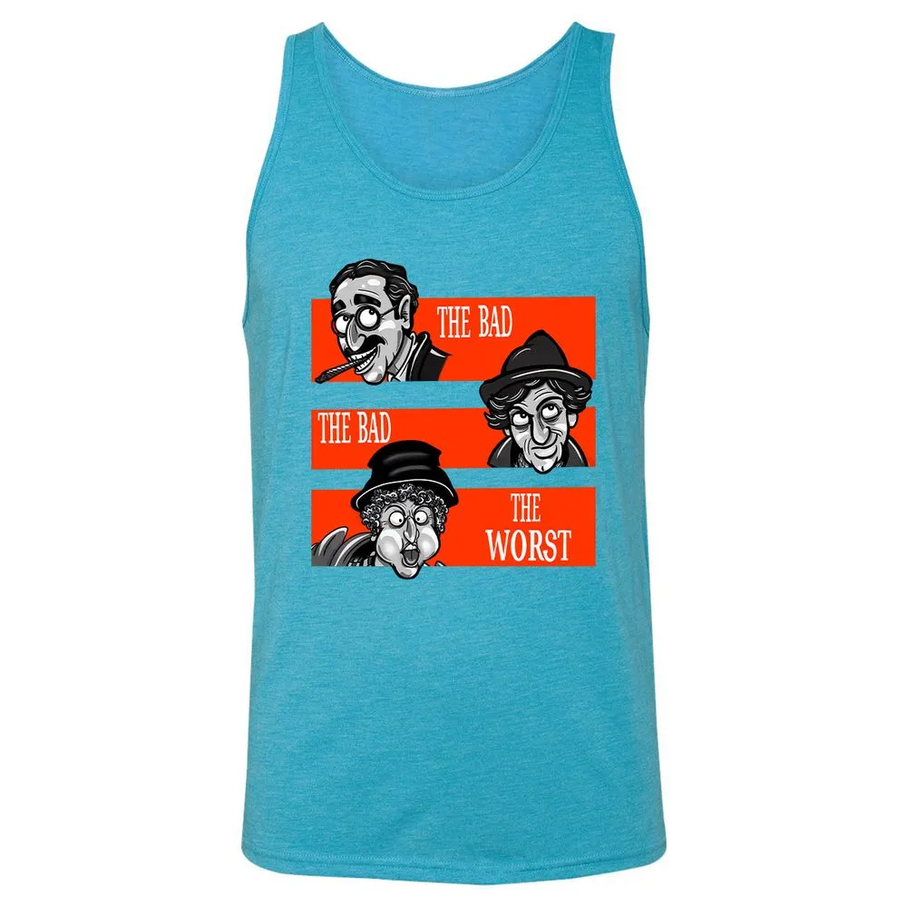 Unisex Jersey Tank - EKCZUSDK - Aqua Triblend - 3
