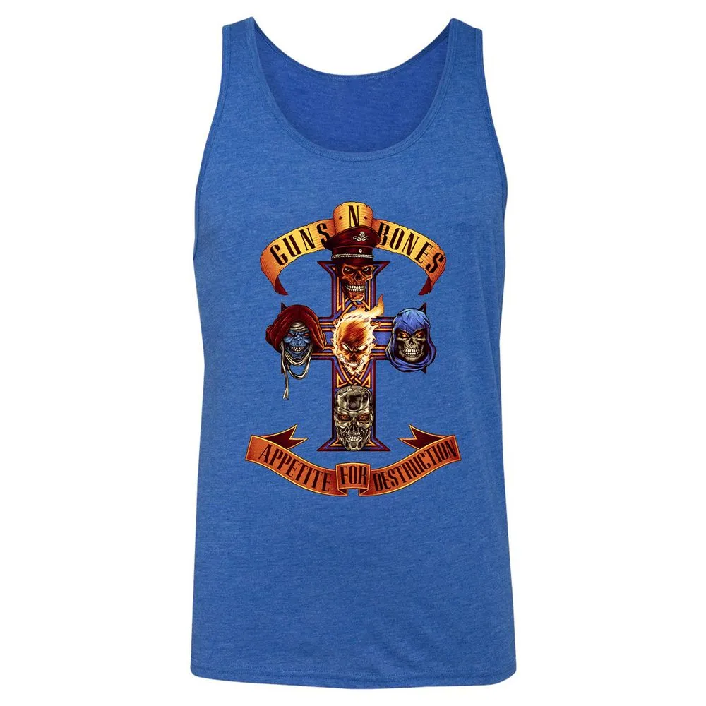 Unisex Jersey Tank - Q51MAB3U - True Royal Triblend - 12