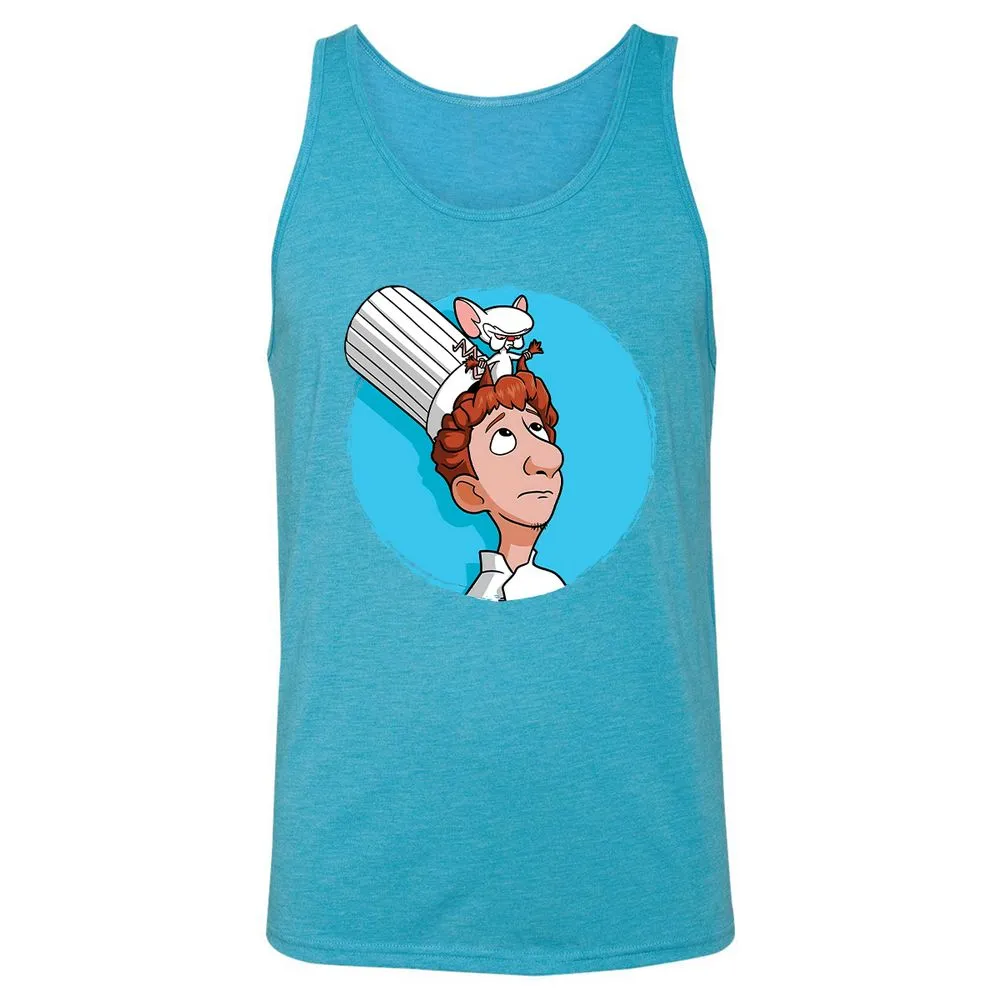 Unisex Jersey Tank - THQZPDLC - Aqua Triblend - 3