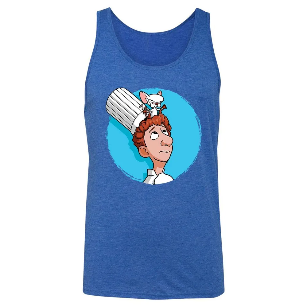 Unisex Jersey Tank - THQZPDLC - True Royal Triblend - 12