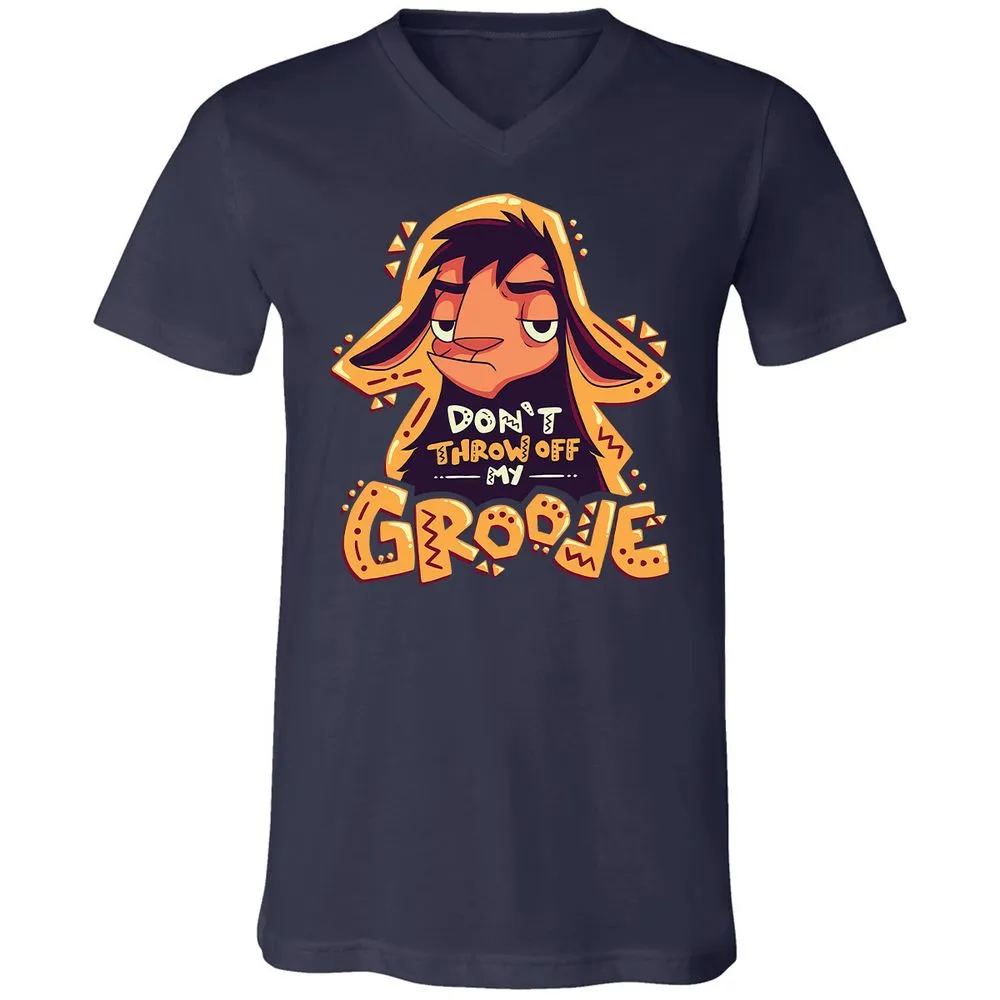 Unisex V-Neck T-Shirt - HTN2R35X - Navy - 2