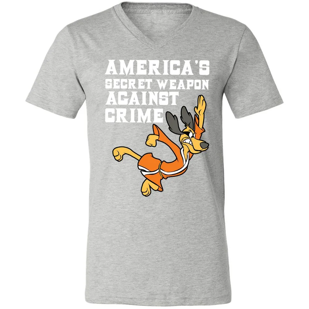 Unisex V-Neck T-Shirt - DTSYVF12 - Athletic Heather - 7