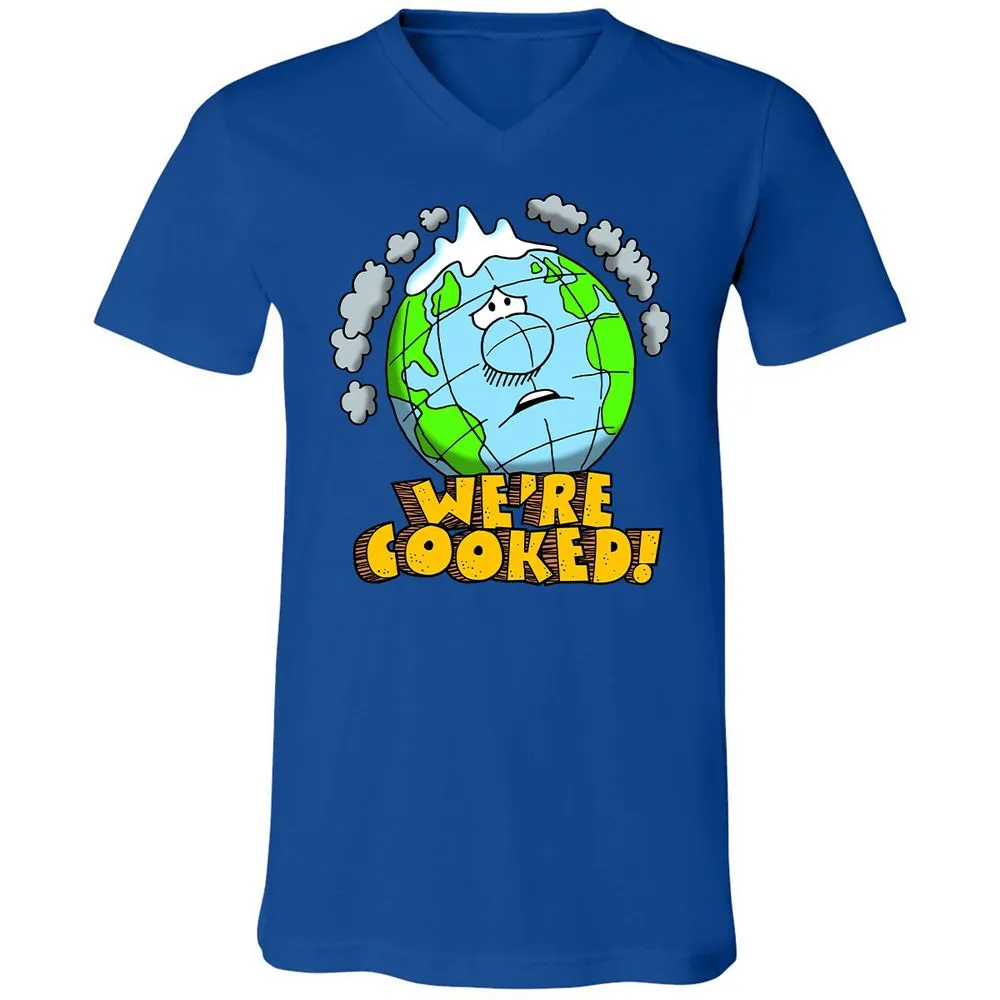 Unisex V-Neck T-Shirt - 5FMRF3AS - True Royal - 4