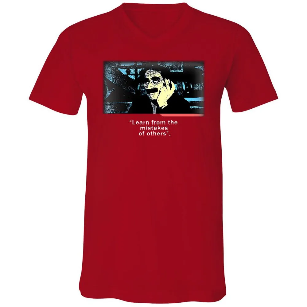 Unisex V-Neck T-Shirt - XW3481BG - Red - 3