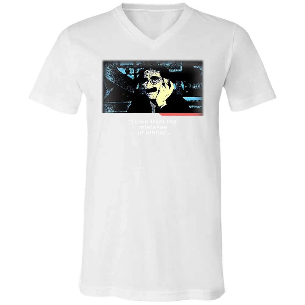Unisex V-Neck T-Shirt - XW3481BG - White - 5